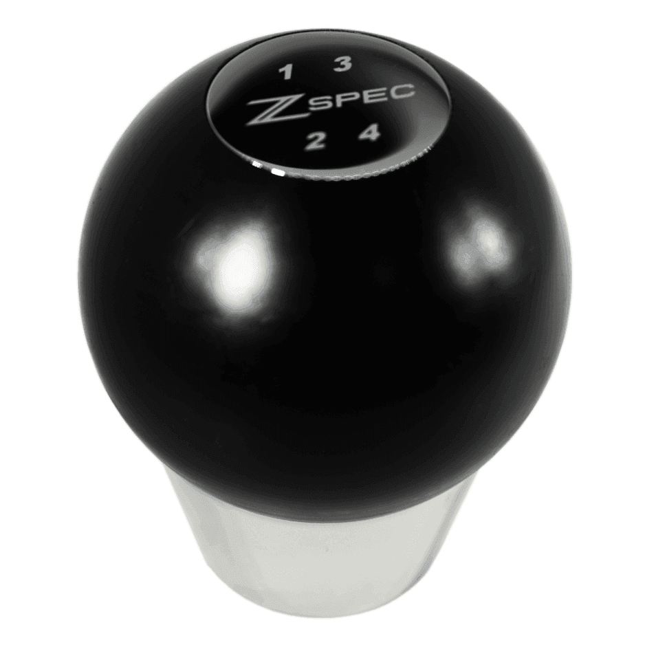 ZSPEC Shift Knob, M10-1.5, Delrin & Stainless, 4-Speed Shift Pattern Coin - ZSD-393327-ZSD-393334-ZSD-393341-ZSD-393358-  DRIVEN - 6