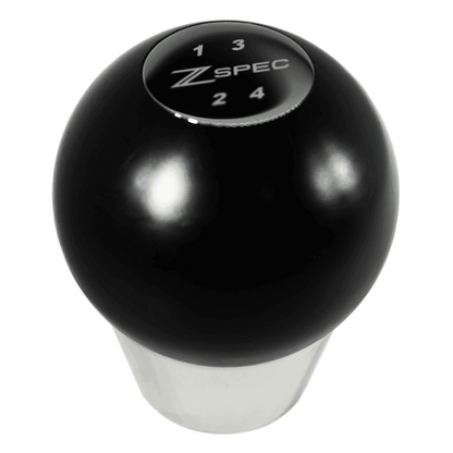 ZSPEC Shift Knob, M8-1.25, Delrin & Stainless, 4-Speed Shift Pattern Coin - ZSD-393648-ZSD-393655-ZSD-393662-ZSD-393679-  DRIVEN - 9