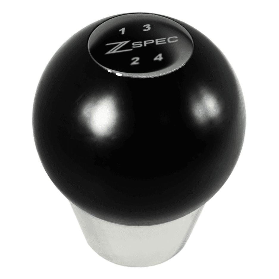 ZSPEC Shift Knob, M12-1.25, Delrin & Stainless, 4-Speed Shift Pattern Coin - ZSD-392979-ZSD-392986-ZSD-392993-ZSD-393006-  DRIVEN - 11