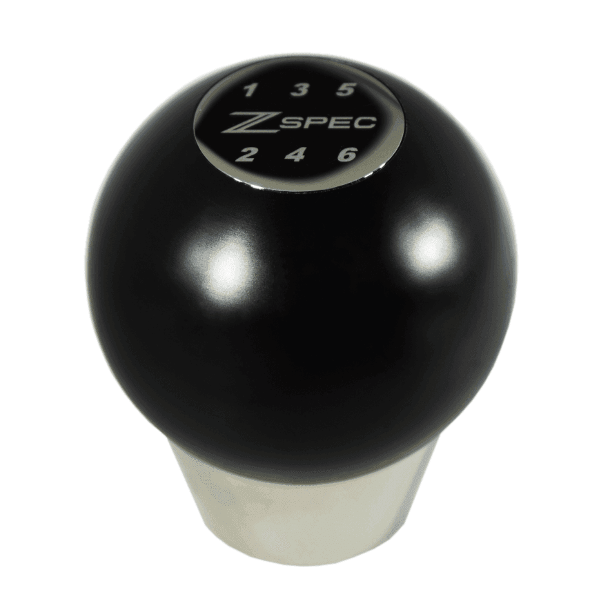ZSPEC Shift Knob, M12-1.25, Delrin & Stainless, 6-Speed Shift Pattern Coin - ZSD-393013-ZSD-393020-ZSD-393037-ZSD-393044-  DRIVEN - 13