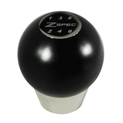 ZSPEC Shift Knob, M12-1.25, Delrin & Stainless, 6-Speed Shift Pattern Coin - ZSD-393013-ZSD-393020-ZSD-393037-ZSD-393044-  DRIVEN - 13