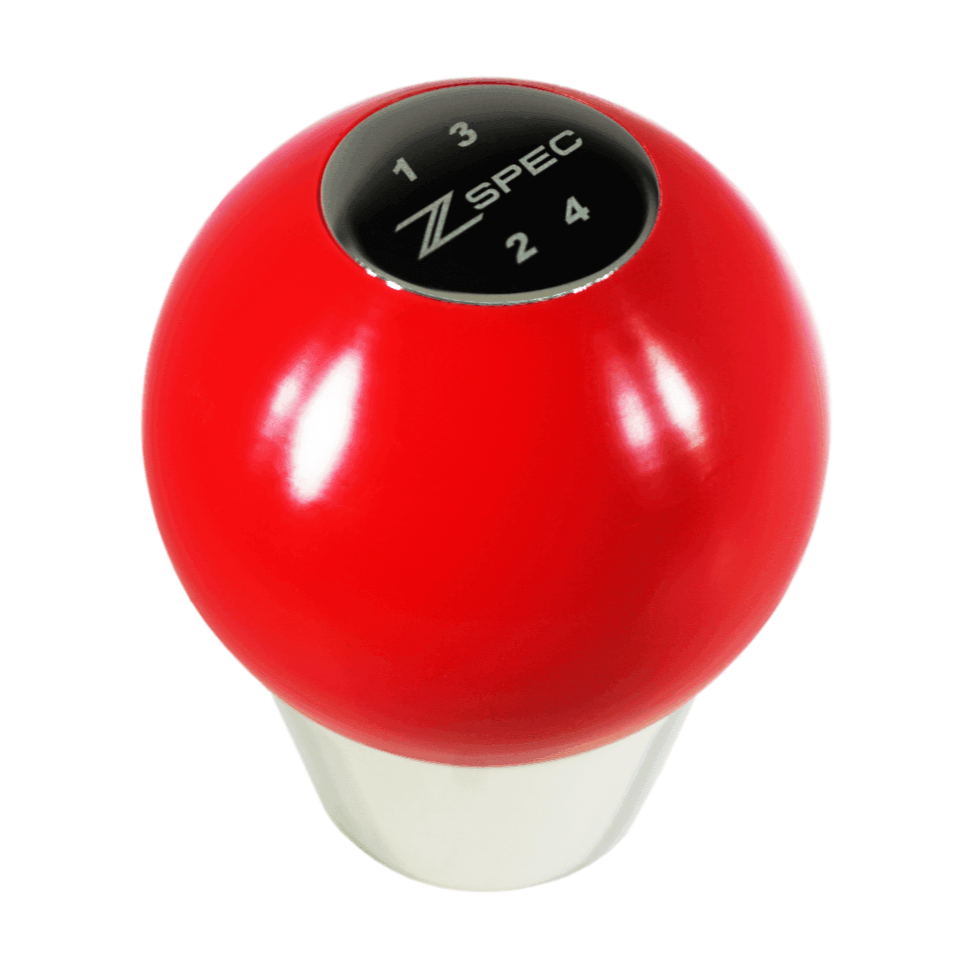 ZSPEC Shift Knob, M12-1.25, Delrin & Stainless, 4-Speed Shift Pattern Coin - ZSD-392979-ZSD-392986-ZSD-392993-ZSD-393006-  DRIVEN - 9