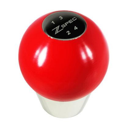 ZSPEC Shift Knob, M8-1.25, Delrin & Stainless, 4-Speed Shift Pattern Coin - ZSD-393648-ZSD-393655-ZSD-393662-ZSD-393679-  DRIVEN - 7