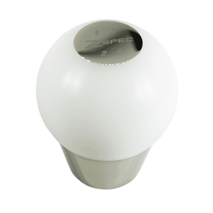 ZSPEC Shift Knob, M12-1.25, Delrin & Stainless, 4-Speed Shift Pattern Coin - ZSD-392979-ZSD-392986-ZSD-392993-ZSD-393006-  DRIVEN - 10