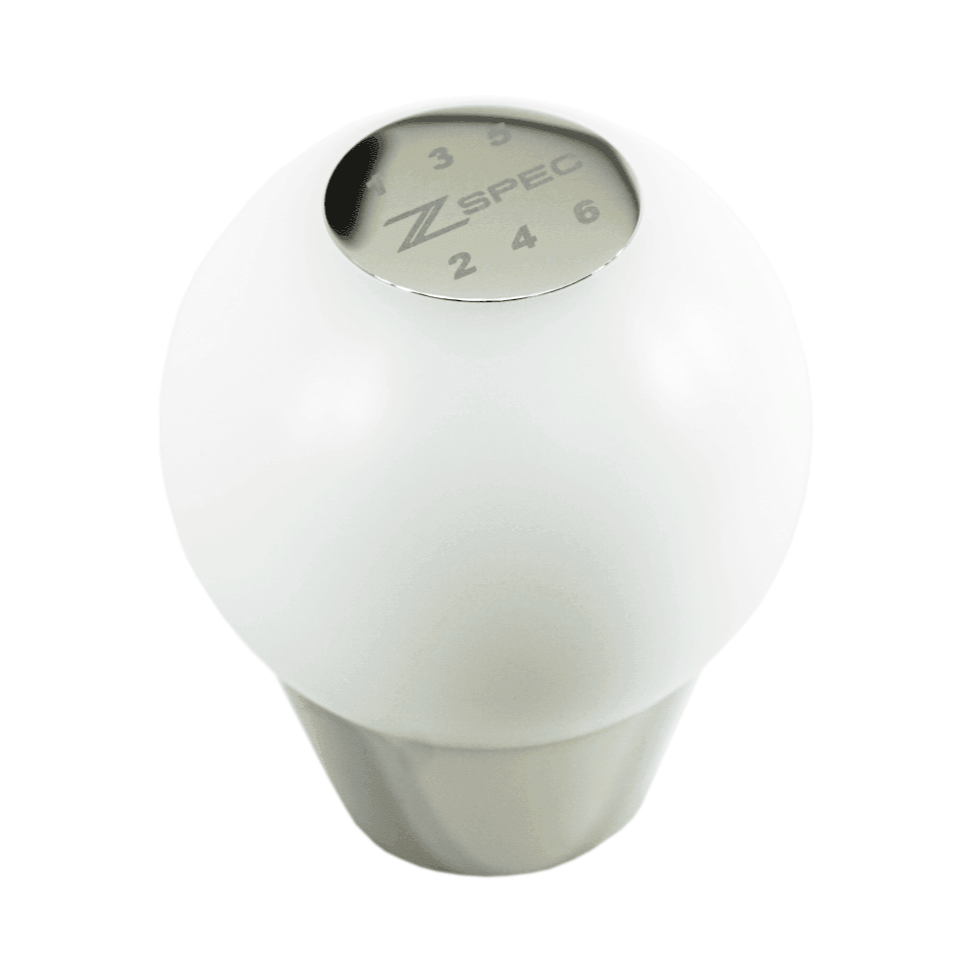 ZSPEC Shift Knob, M12-1.25, Delrin & Stainless, 6-Speed Shift Pattern Coin - ZSD-393013-ZSD-393020-ZSD-393037-ZSD-393044-  DRIVEN - 16