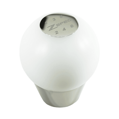 ZSPEC Shift Knob, M12-1.25, Delrin & Stainless, 6-Speed Shift Pattern Coin - ZSD-393013-ZSD-393020-ZSD-393037-ZSD-393044-  DRIVEN - 16