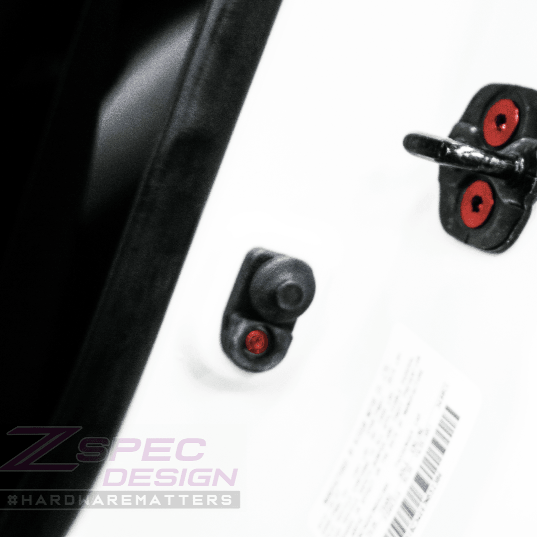 ZSPEC Dress Up Bolts® Fastener Kit, Door Jams Area for Nissan Z33 350z, Titanium - ZSD-200991-ZSD-201004-ZSD-201011-ZSD-201028-ZSD-201035-  DRIVEN - 5