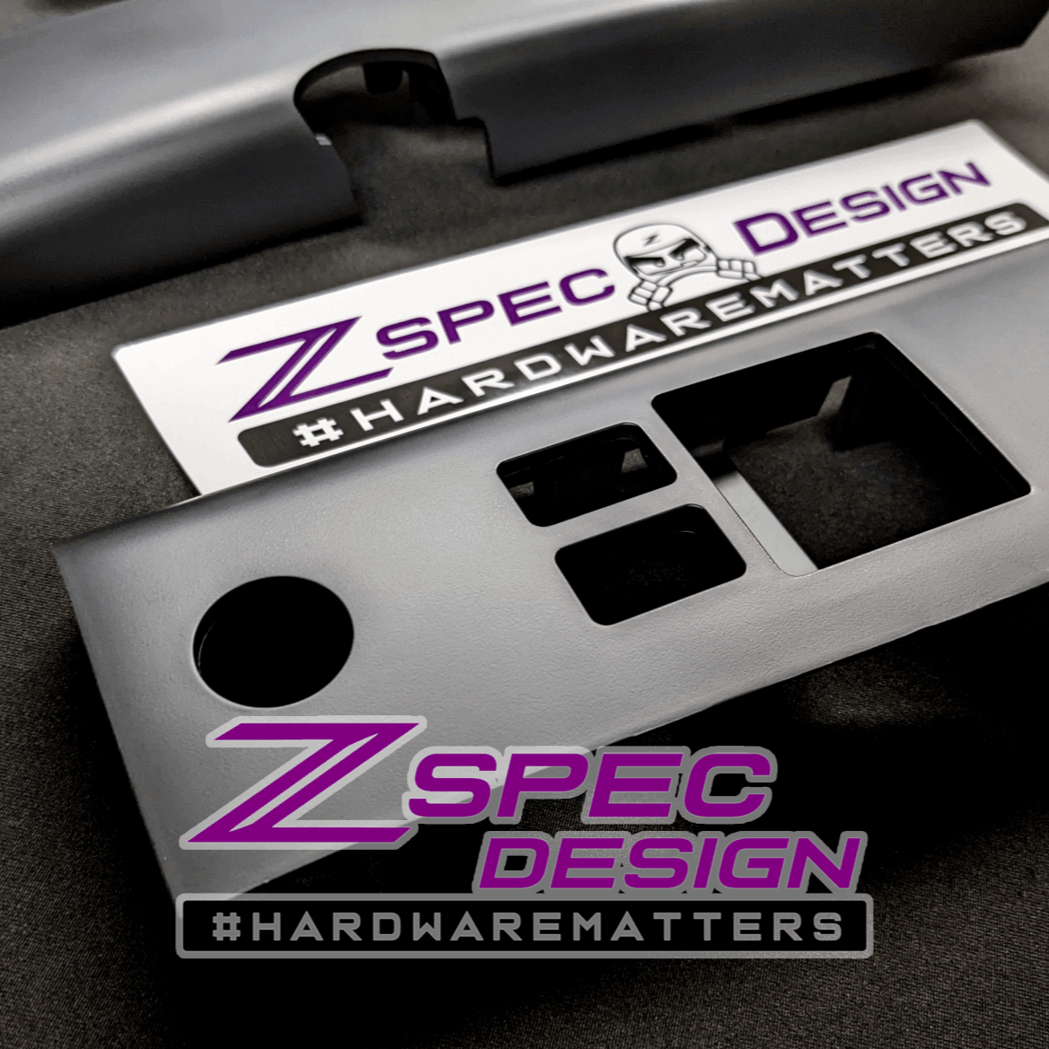 ZSPEC 350z Z33 Interior Door Window Switch Finisher Set for LHD '06-09, Black - ZSD-759284-  DRIVEN - 4