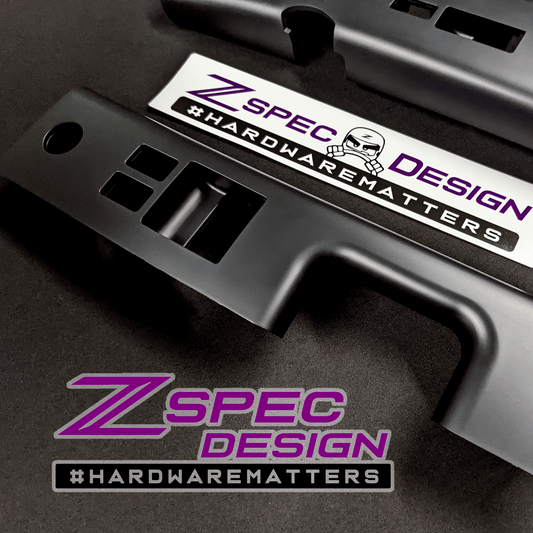 ZSPEC 350z Z33 Interior Door Window Switch Finisher Set for LHD '06-09, Black - ZSD-759284-  DRIVEN - 1
