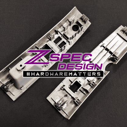 ZSPEC 350z Z33 Interior Door Window Switch Finisher Set for LHD '03-05, Grey - ZSD-759277-  DRIVEN - 5