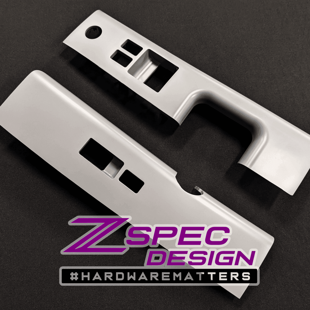 ZSPEC 350z Z33 Interior Door Window Switch Finisher Set for LHD '06-09, Grey - ZSD-004094-  DRIVEN - 3