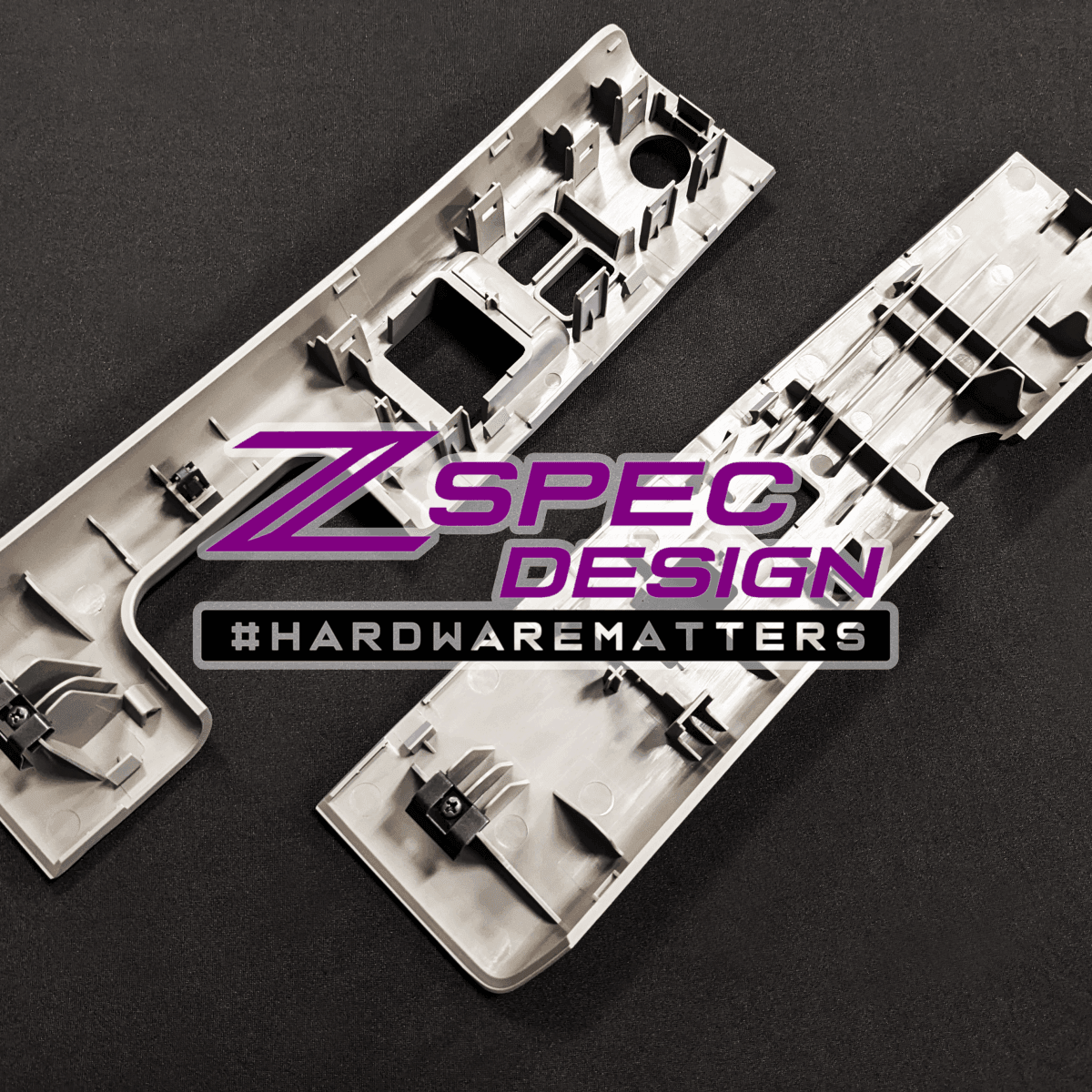 ZSPEC 350z Z33 Interior Door Window Switch Finisher Set for LHD '06-09, Grey - ZSD-004094-  DRIVEN - 4
