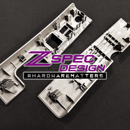 ZSPEC 350z Z33 Interior Door Window Switch Finisher Set for LHD '06-09, Grey - ZSD-004094-  DRIVEN - 4