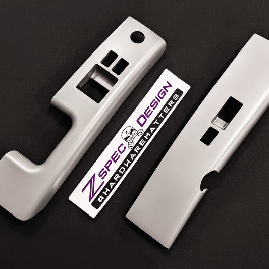 ZSPEC 350z Z33 Interior Door Window Switch Finisher Set for LHD '06-09, Grey - ZSD-004094-  DRIVEN - 1