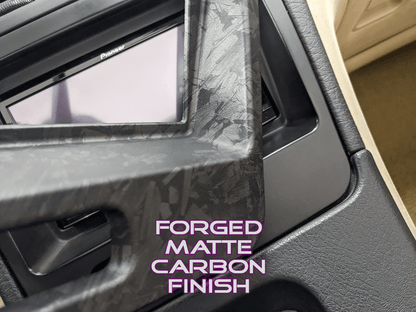 ZSPEC LHD Hydro-Dipped Double-Din Radio Bezel w/Brackets, Nissan Z32 300zx - ZSD-010408-ZSD-010415-ZSD-010422-  DRIVEN - 3