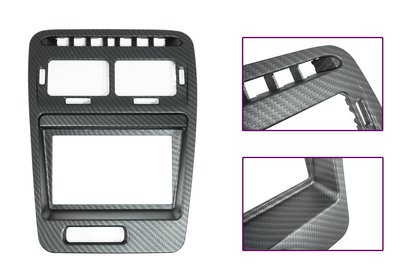 ZSPEC LHD Hydro-Dipped Double-Din Radio Bezel w/Brackets, Nissan Z32 300zx - ZSD-010408-ZSD-010415-ZSD-010422-  DRIVEN - 6
