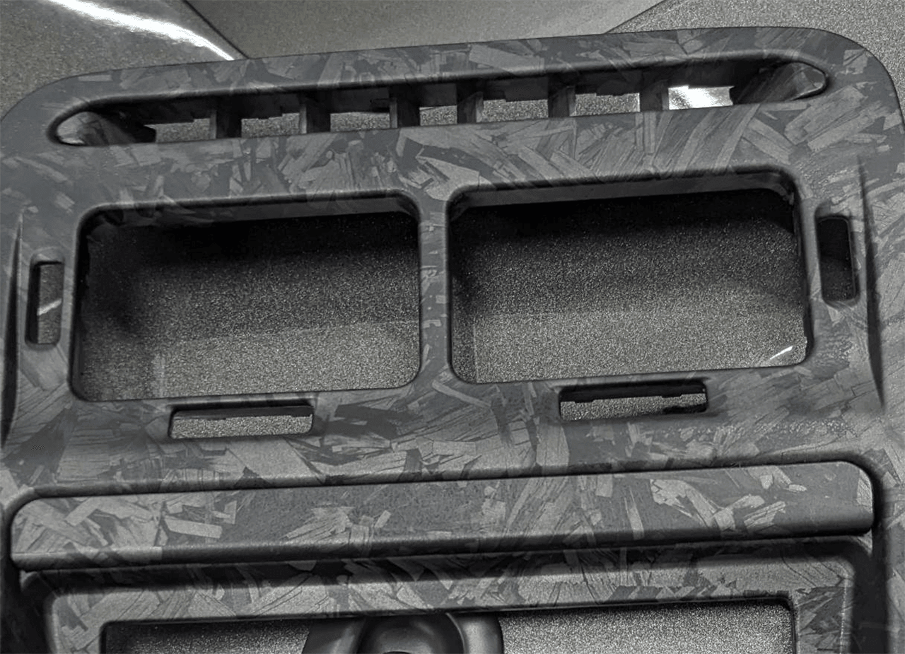 ZSPEC LHD Hydro-Dipped Double-Din Radio Bezel w/Brackets, Nissan Z32 300zx - ZSD-010408-ZSD-010415-ZSD-010422-  DRIVEN - 8