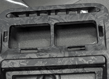 ZSPEC LHD Hydro-Dipped Double-Din Radio Bezel w/Brackets, Nissan Z32 300zx - ZSD-010408-ZSD-010415-ZSD-010422-  DRIVEN - 8