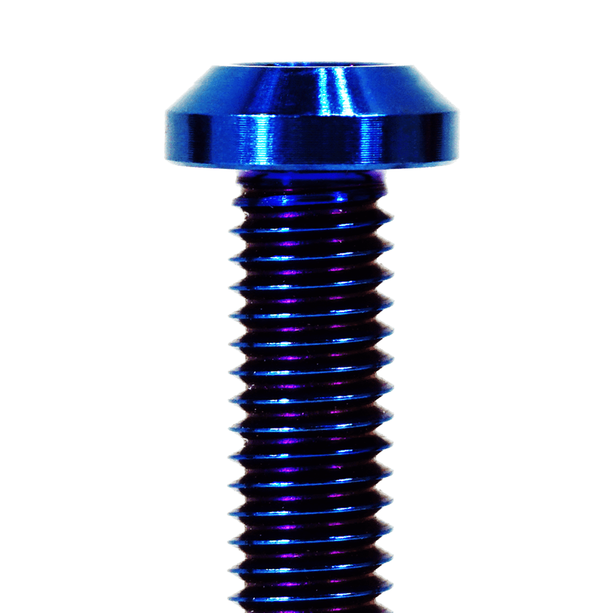ZSPEC M6-1.0x70mm Dress Up Bolt® Fastener, Angled Head, Titanium Grade-5, Per Each - ZSD-192227-ZSD-192234-ZSD-192241-ZSD-192258-ZSD-192265-  DRIVEN - 4