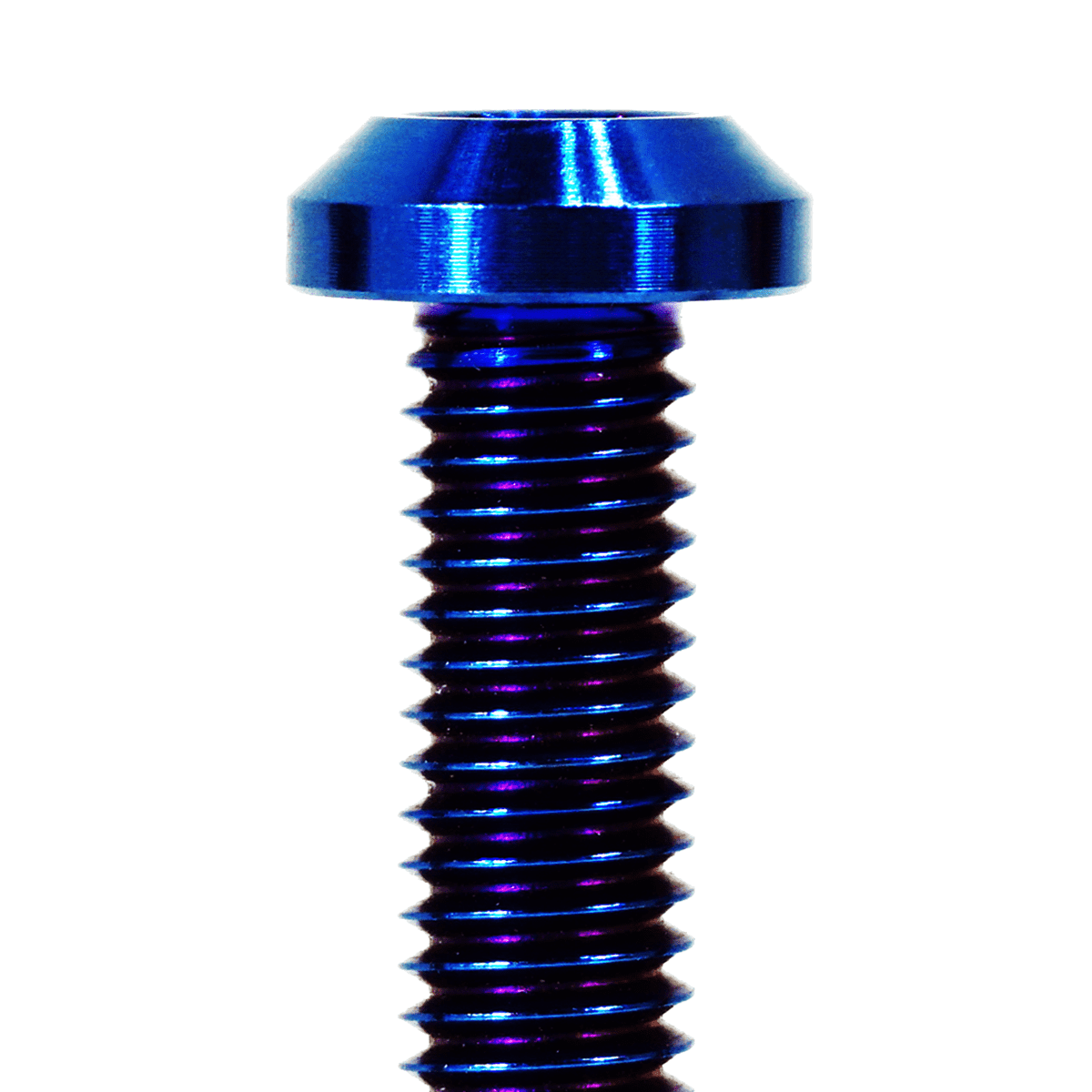 ZSPEC M6-1.0x35mm Dress Up Bolt® Fastener, Angled Head, Titanium Grade-5, Per Each - ZSD-006432-ZSD-006449-ZSD-006456-ZSD-006463-ZSD-006470-  DRIVEN - 4
