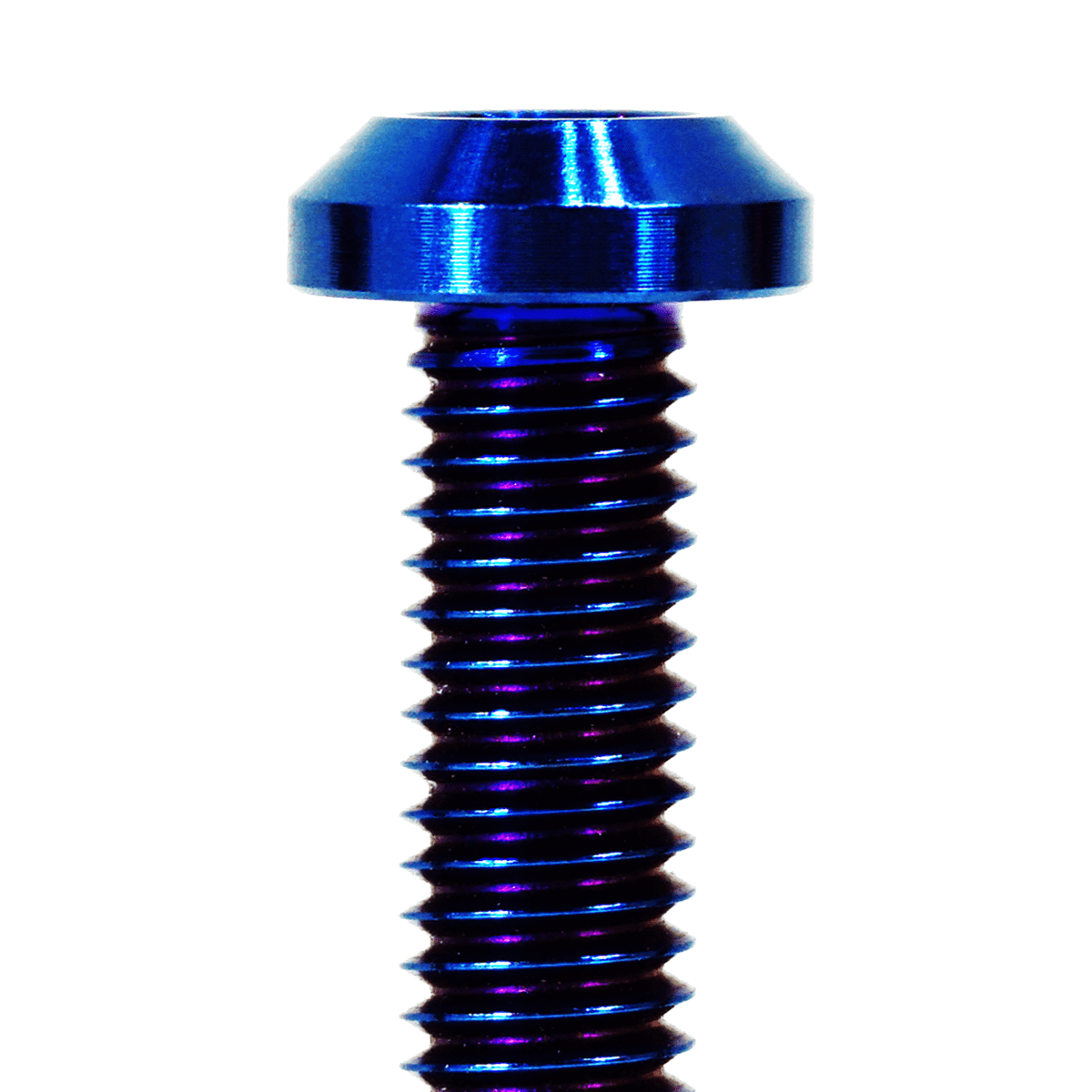 ZSPEC M6-1.0x24mm Dress Up Bolt® Fastener, Angled Head, Titanium Grade-5, Per Each - ZSD-006593-ZSD-006609-ZSD-006616-ZSD-006623-ZSD-006630-  DRIVEN - 4