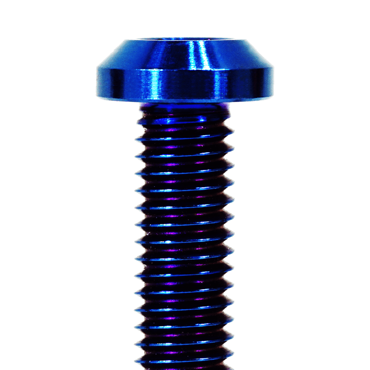 ZSPEC M5-0.8x16mm Dress Up Bolt® Fastener, Angled Head, Titanium Grade-5, Per Each - ZSD-007194-ZSD-007200-ZSD-007217-ZSD-007224-ZSD-007231-  DRIVEN - 5