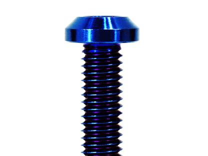 ZSPEC M8-1.25x35mm Dress Up Bolt® Fastener, Angled Head, Titanium Grade-5, Per Each - ZSD-192401-ZSD-192418-ZSD-192425-ZSD-192432-ZSD-192449-  DRIVEN - 4