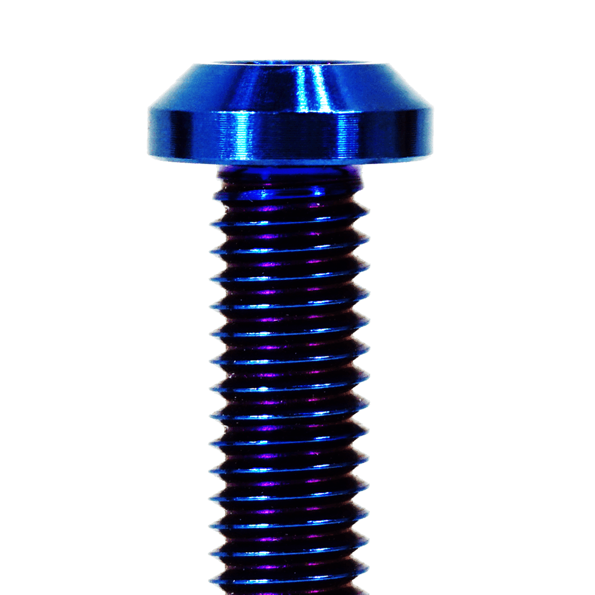 ZSPEC M6-1.0x45mm Dress Up Bolt® Fastener, Angled Head, Titanium Grade-5, Per Each - ZSD-562808-ZSD-562815-ZSD-562822-ZSD-562839-ZSD-562846-  DRIVEN - 4