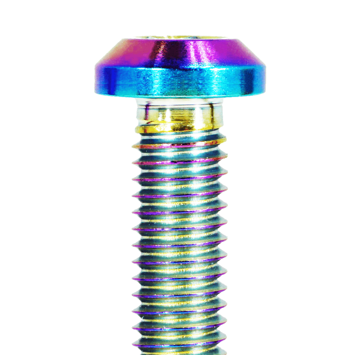 ZSPEC M8-1.25x40mm Dress Up Bolt® Fastener, Angled Head, Titanium Grade-5, Per Each - ZSD-192487-ZSD-192494-ZSD-192500-ZSD-192517-ZSD-192524-  DRIVEN - 5