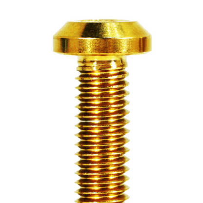 ZSPEC M8-1.25x40mm Dress Up Bolt® Fastener, Angled Head, Titanium Grade-5, Per Each - ZSD-192487-ZSD-192494-ZSD-192500-ZSD-192517-ZSD-192524-  DRIVEN - 6