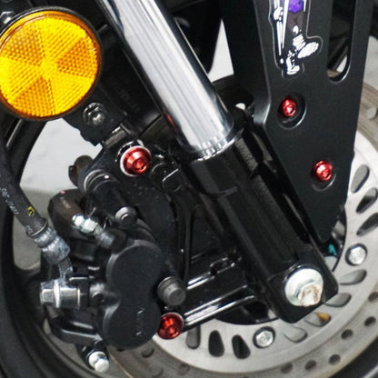 ZSPEC Dress-Up Bolts® Hardware Kit for the 2021+ Honda Grom Platform, Titanium - ZSD-187865-ZSD-187872-ZSD-187889-ZSD-187896-ZSD-187902-  DRIVEN - 7