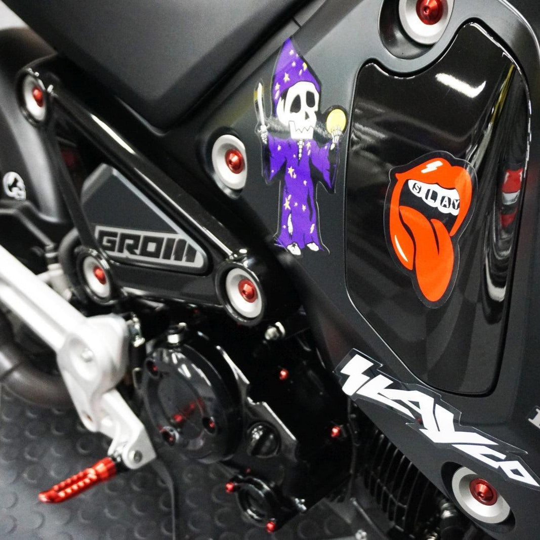 ZSPEC Dress-Up Bolts® Hardware Kit for the 2021+ Honda Grom Platform, Titanium - ZSD-187865-ZSD-187872-ZSD-187889-ZSD-187896-ZSD-187902-  DRIVEN - 10