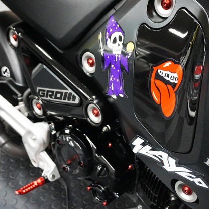 ZSPEC Dress-Up Bolts® Hardware Kit for the 2021+ Honda Grom Platform, Titanium - ZSD-187865-ZSD-187872-ZSD-187889-ZSD-187896-ZSD-187902-  DRIVEN - 10