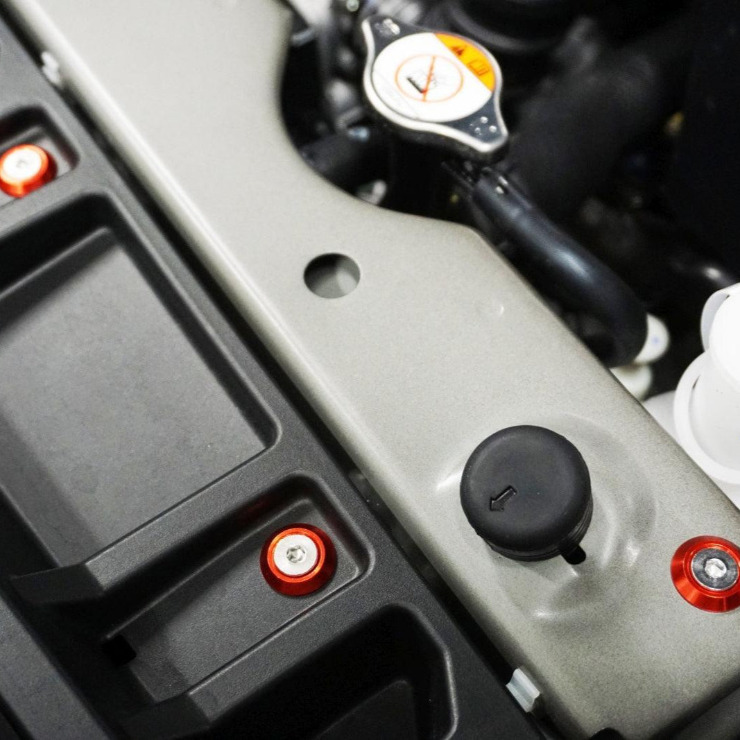 ZSPEC Stage-3 Dress Up Bolts® Fastener Kit for '23+ Mitsubishi Mirage, Stainless & Billet - ZSD-584008-ZSD-584015-ZSD-584022-ZSD-584039-ZSD-584046-  DRIVEN - 15