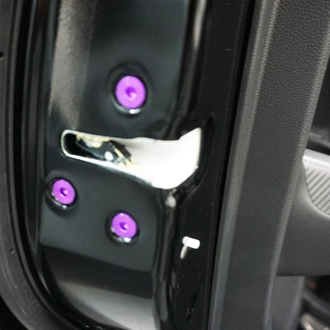 ZSPEC "Door Jams & Trunk-Area" Dress Up Bolts® Fastener Kit for '23+ Mitsubishi Mirage, Titanium - ZSD-584572-ZSD-584589-ZSD-584596-ZSD-584602-ZSD-584619-  DRIVEN - 14