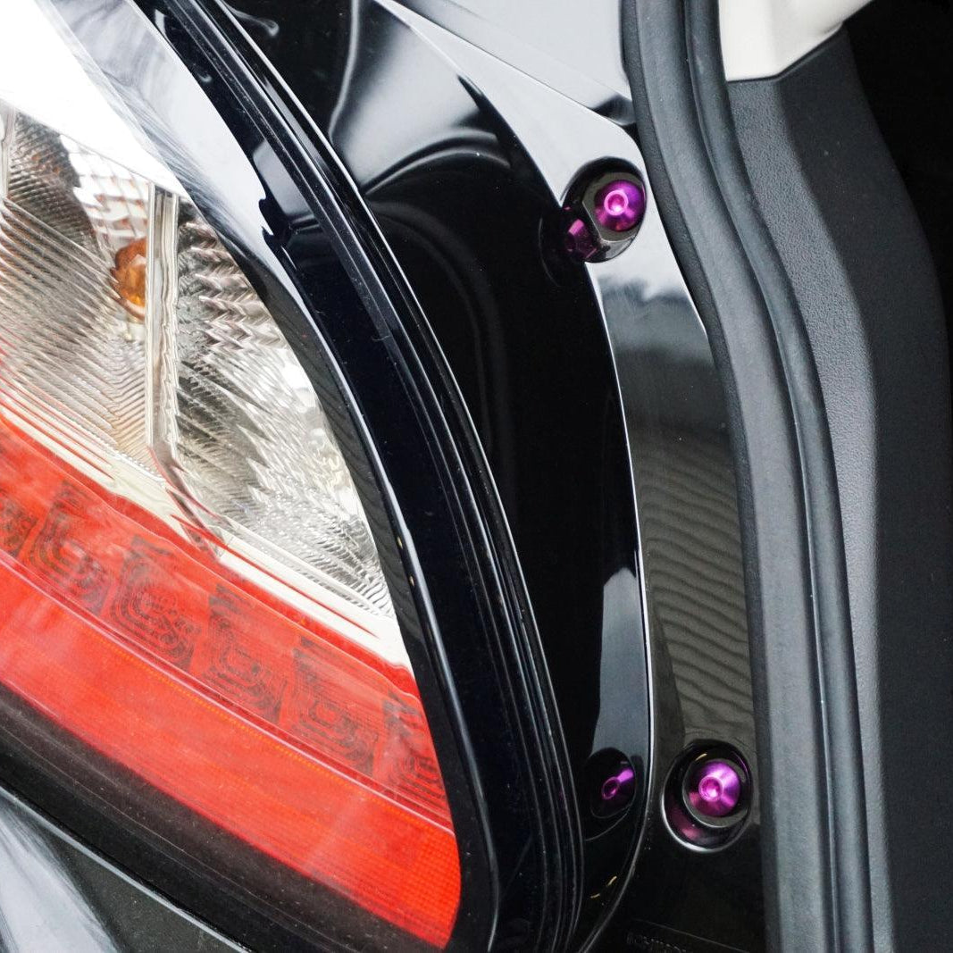 ZSPEC "Door Jams & Trunk-Area" Dress Up Bolts® Fastener Kit for '23+ Mitsubishi Mirage, Titanium - ZSD-584572-ZSD-584589-ZSD-584596-ZSD-584602-ZSD-584619-  DRIVEN - 11