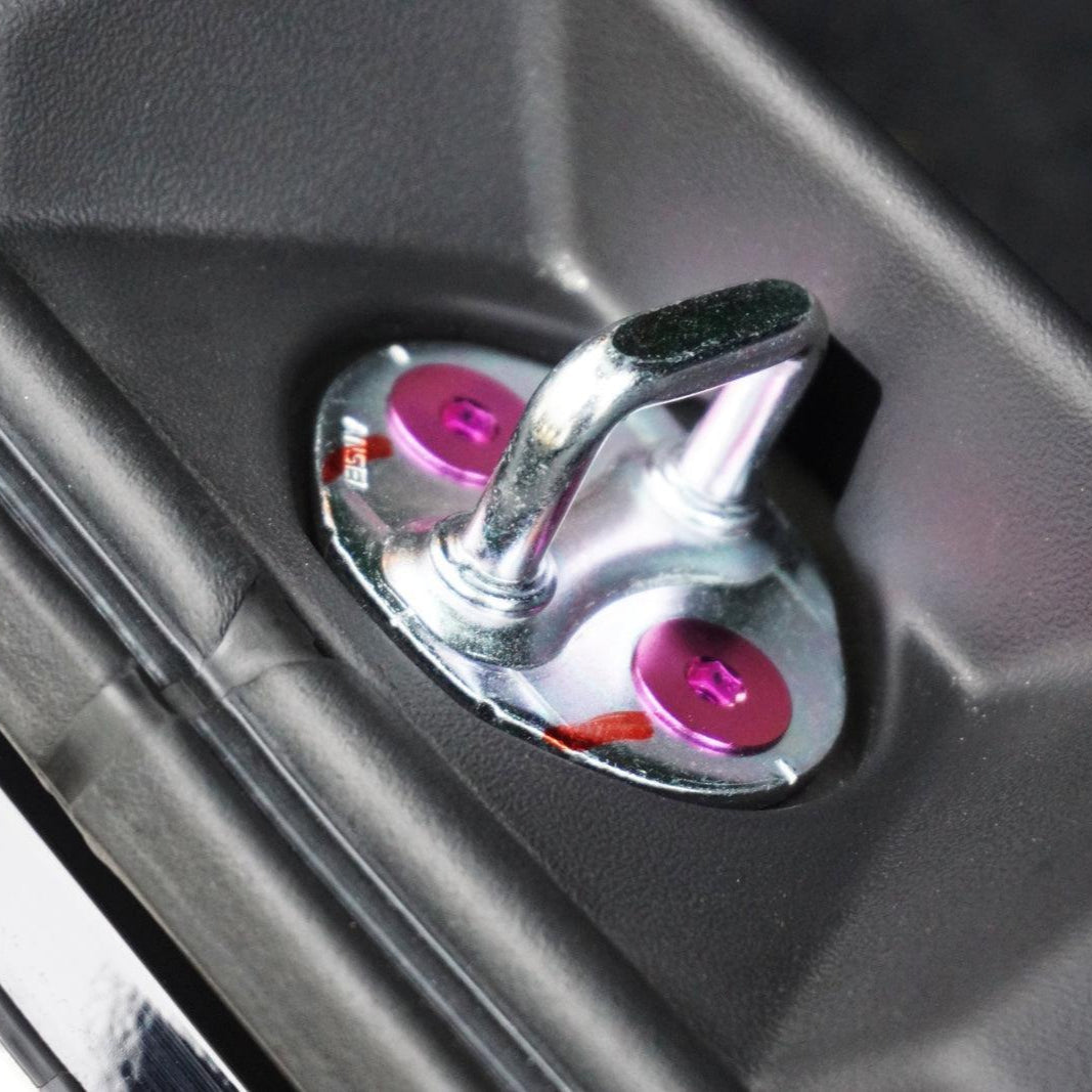 ZSPEC "Door Jams & Trunk-Area" Dress Up Bolts® Fastener Kit for '23+ Mitsubishi Mirage, Titanium - ZSD-584572-ZSD-584589-ZSD-584596-ZSD-584602-ZSD-584619-  DRIVEN - 4