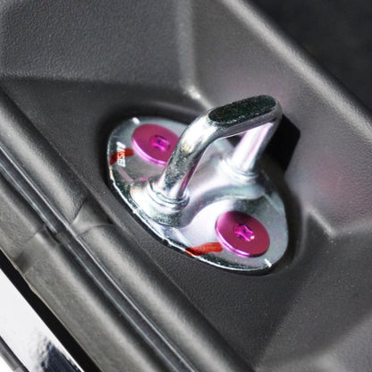 ZSPEC "Door Jams & Trunk-Area" Dress Up Bolts® Fastener Kit for '23+ Mitsubishi Mirage, Titanium - ZSD-584572-ZSD-584589-ZSD-584596-ZSD-584602-ZSD-584619-  DRIVEN - 4