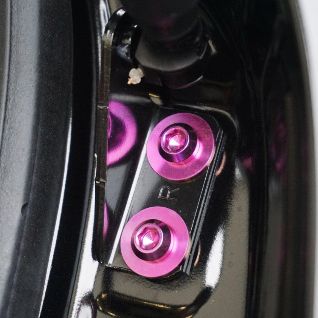 ZSPEC "Door Jams & Trunk-Area" Dress Up Bolts® Fastener Kit for '23+ Mitsubishi Mirage, Titanium - ZSD-584572-ZSD-584589-ZSD-584596-ZSD-584602-ZSD-584619-  DRIVEN - 13