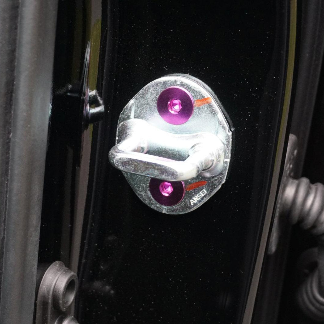 ZSPEC "Door Jams & Trunk-Area" Dress Up Bolts® Fastener Kit for '23+ Mitsubishi Mirage, Titanium - ZSD-584572-ZSD-584589-ZSD-584596-ZSD-584602-ZSD-584619-  DRIVEN - 16