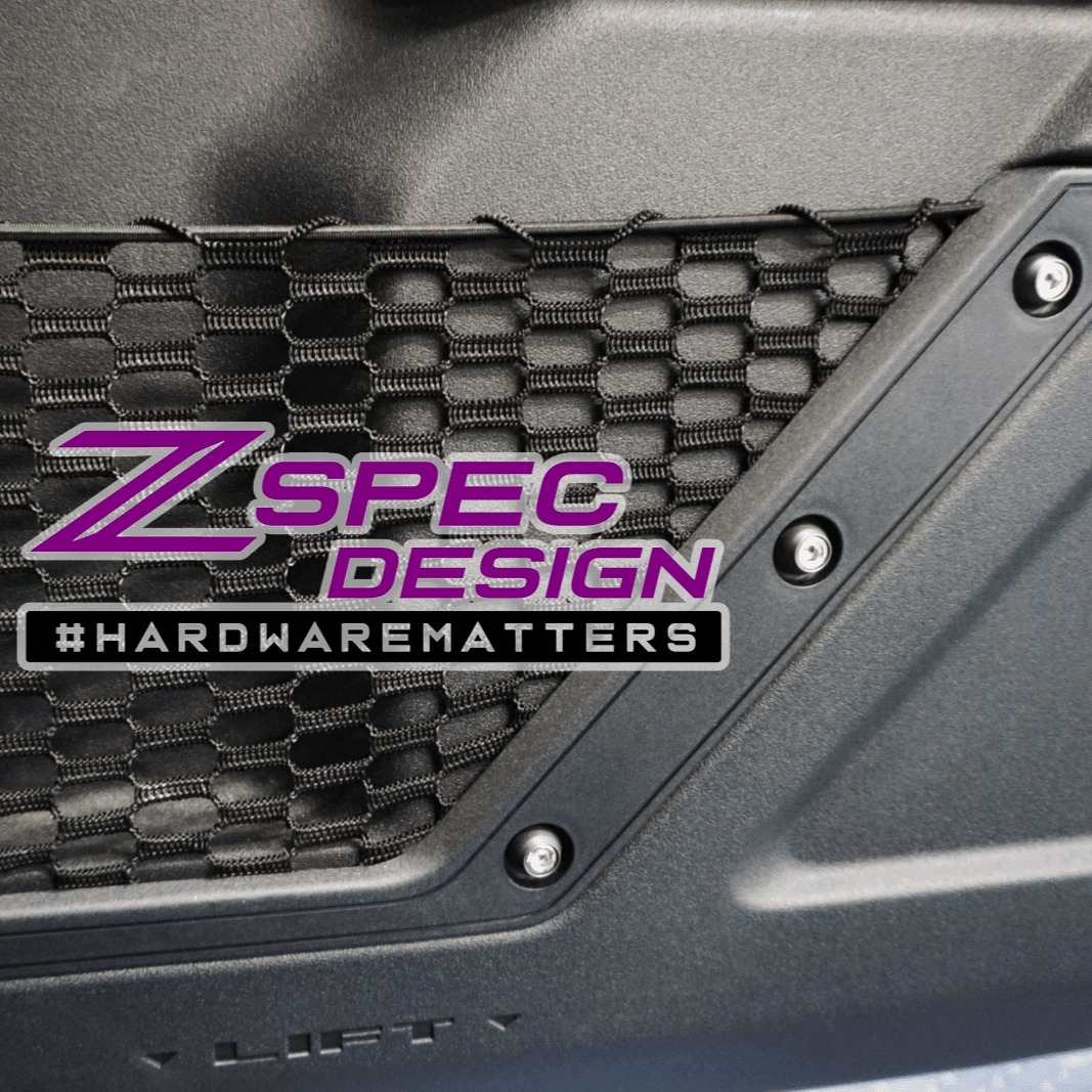 ZSPEC Interior Dress Up Bolts® Fastener Kit for '21+ Ford Bronco 2.7L, Stainless-Billet - ZSD-391590-ZSD-391606-ZSD-391613-ZSD-391620-ZSD-391637-  DRIVEN - 3