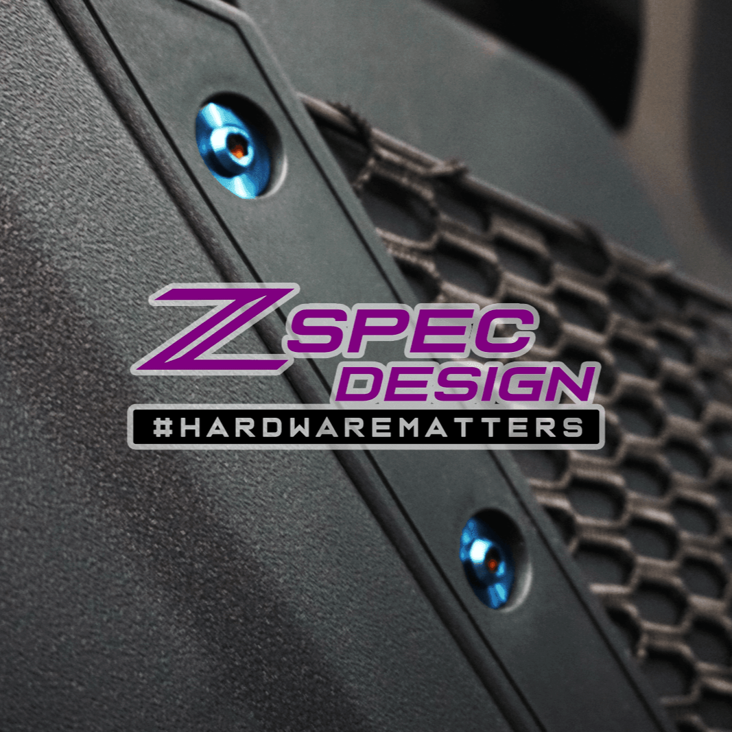 ZSPEC Stage-3 Dress Up Bolts® Fastener Kit for 21+ Ford Bronco 2.7L, Titanium & Billet - ZSD-001680-ZSD-001697-ZSD-001703-ZSD-001710-ZSD-001727-  DRIVEN - 9