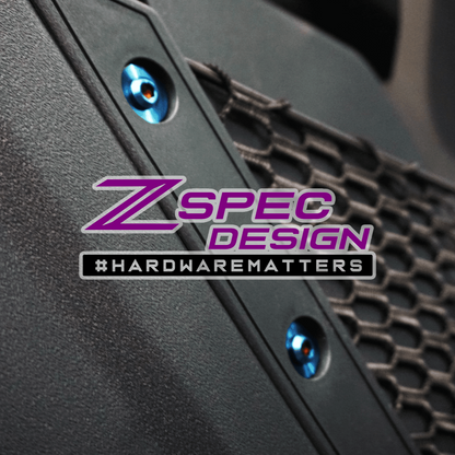 ZSPEC Stage-3 Dress Up Bolts® Fastener Kit for 21+ Ford Bronco 2.7L, Titanium & Billet - ZSD-001680-ZSD-001697-ZSD-001703-ZSD-001710-ZSD-001727-  DRIVEN - 9
