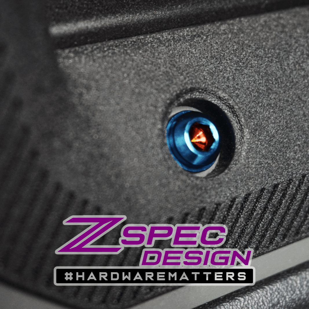 ZSPEC Stage-3 Dress Up Bolts® Fastener Kit for 21+ Ford Bronco 2.7L, Titanium & Billet - ZSD-001680-ZSD-001697-ZSD-001703-ZSD-001710-ZSD-001727-  DRIVEN - 8