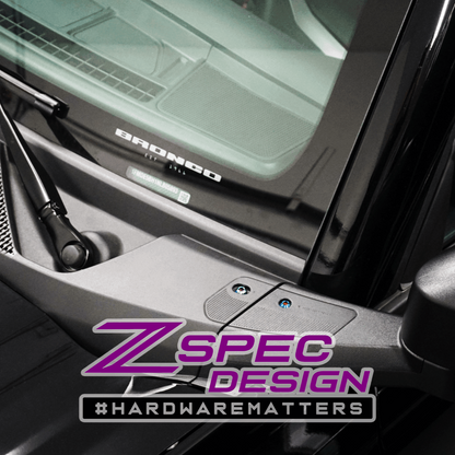 ZSPEC Stage-3 Dress Up Bolts® Fastener Kit for 21+ Ford Bronco 2.7L, Titanium & Billet - ZSD-001680-ZSD-001697-ZSD-001703-ZSD-001710-ZSD-001727-  DRIVEN - 11