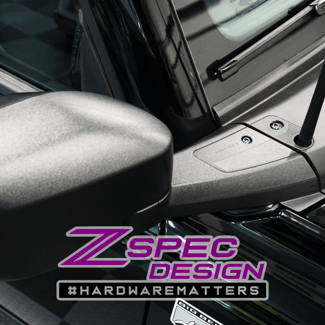 ZSPEC Stage-3 Dress Up Bolts® Fastener Kit for 21+ Ford Bronco 2.7L, Titanium & Billet - ZSD-001680-ZSD-001697-ZSD-001703-ZSD-001710-ZSD-001727-  DRIVEN - 12