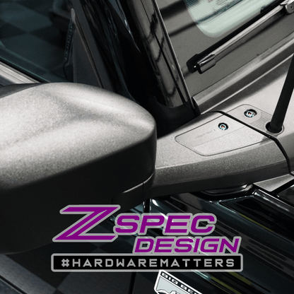 ZSPEC Stage-3 Dress Up Bolts® Fastener Kit for 21+ Ford Bronco 2.7L, Titanium & Billet - ZSD-001680-ZSD-001697-ZSD-001703-ZSD-001710-ZSD-001727-  DRIVEN - 12