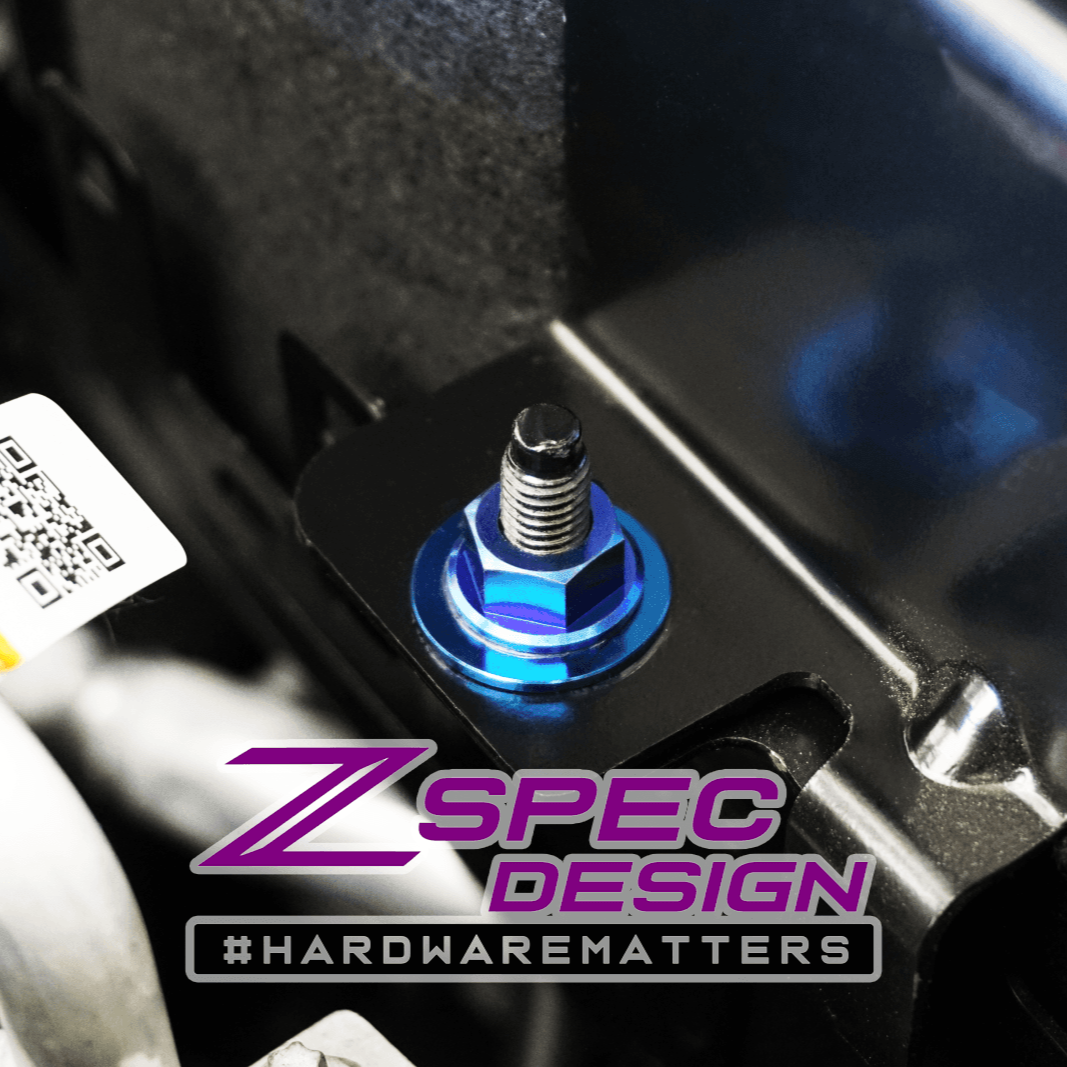 ZSPEC Stage-3 Dress Up Bolts® Fastener Kit for 21+ Ford Bronco 2.7L, Titanium & Billet - ZSD-001680-ZSD-001697-ZSD-001703-ZSD-001710-ZSD-001727-  DRIVEN - 13