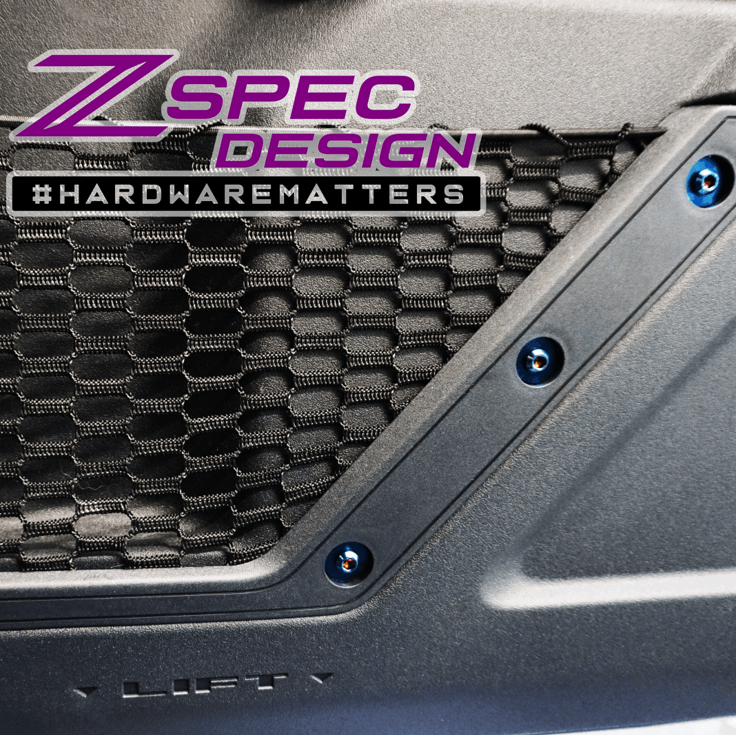 ZSPEC Stage-3 Dress Up Bolts® Fastener Kit for 21+ Ford Bronco 2.7L, Titanium & Billet - ZSD-001680-ZSD-001697-ZSD-001703-ZSD-001710-ZSD-001727-  DRIVEN - 14