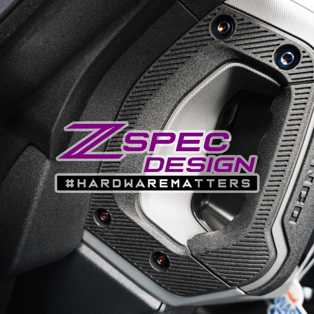 ZSPEC Stage-3 Dress Up Bolts® Fastener Kit for 21+ Ford Bronco 2.7L, Titanium & Billet - ZSD-001680-ZSD-001697-ZSD-001703-ZSD-001710-ZSD-001727-  DRIVEN - 22